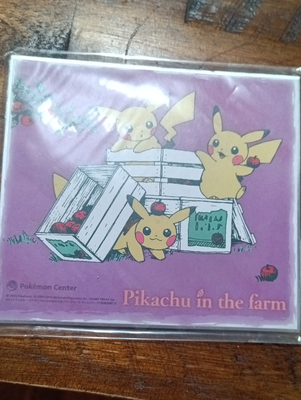 Pikachu in the Farm Shikishi Art - Japan Pokemon Center
